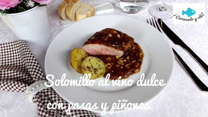 SOLOMILLO al vino DULCE con PASAS Y PIÑONES