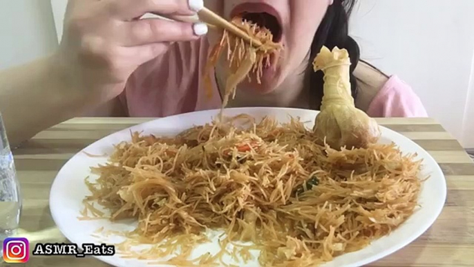 ASMR VERMICELLI RICE NOODLES & WONTON | Eating Show | MUKBANG 먹방 | Eating Sounds | ASMR Eats