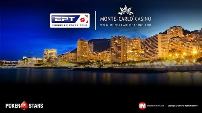 Main Event POKERSTARS & MONTE-CARLO©CASINO EPT, Jour 4 (cartes visibles)