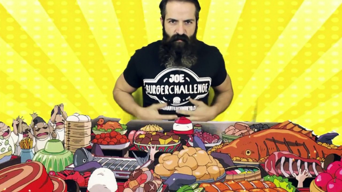 30 Chimichangas de DEADPOOL!!!SI PIERDO,Me BEBO un bote de TABASCO |El Pirata VS Joe BurgerChallenge