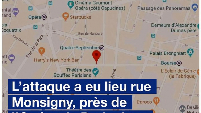 Attaque au couteau à Paris: L'assaillant était fiché S