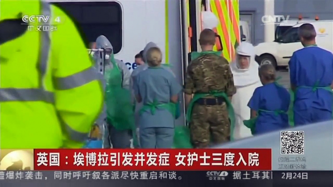 [中国新闻]英国：埃博拉引发并发症 女护士三度入院