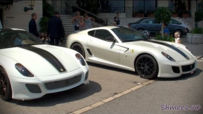 Double GTOs! Two Ferrari 599 GTOs in Monaco