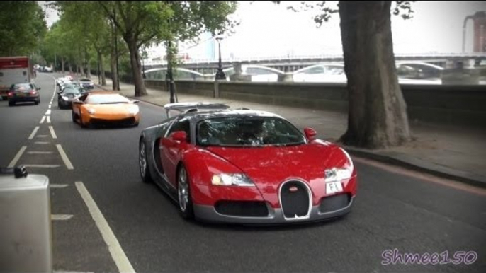 2 Veyrons, V12 Zagato, SV, GTO, Enzo, F40, it's time for a Supercar Convoy!