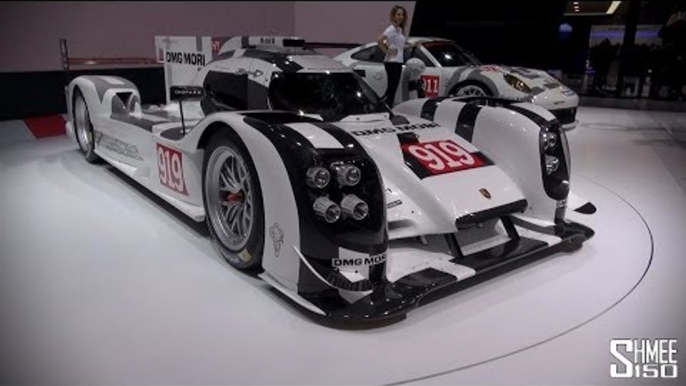 FIRST LOOK: Porsche 919 Hybrid LMP1 Car at Geneva 2014