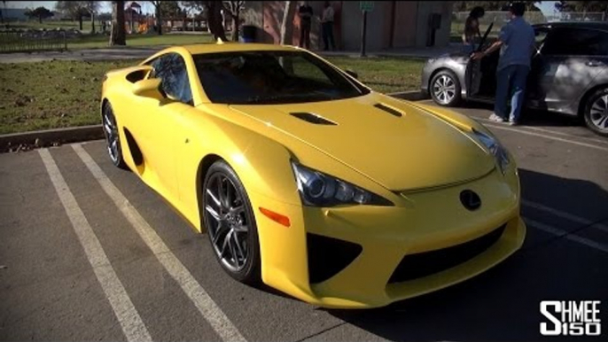 My First Drive in the Lexus LFA [Shmee's Adventures]