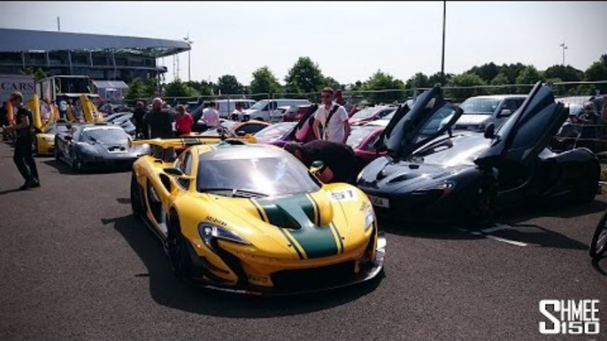 Ultimate McLaren Parade - P1 GTR, 4x P1, 5x Le Mans Racing F1 GTRs