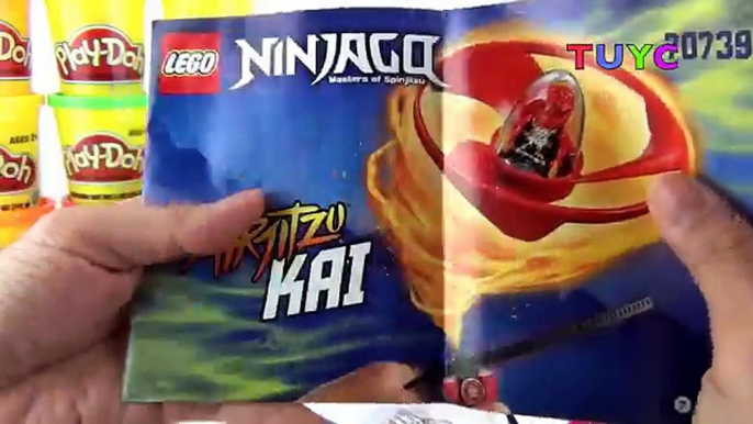 Lego Movie Play doh Surprise Egg with Emmett & Wyldstyle