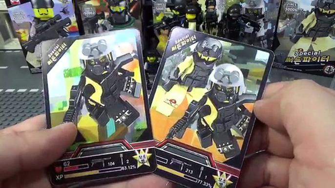 Anytoy 써든파이터 유격 보초병 레고 짝퉁 밀리터리 군사 미니피규어 조립 리뷰 Lego knockoff swat Sudden Fighter