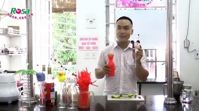 Hướng dẫn pha chế thức uống soda cherry - Refreshing Cherry Drinks