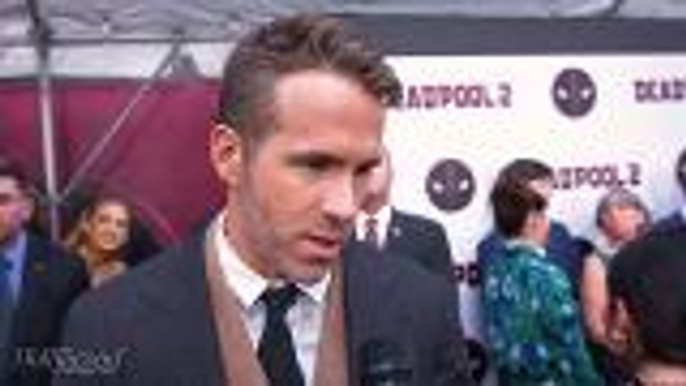 Ryan Reynolds Calls 'Deadpool' Team "Family" | 'Deadpool 2' Premiere