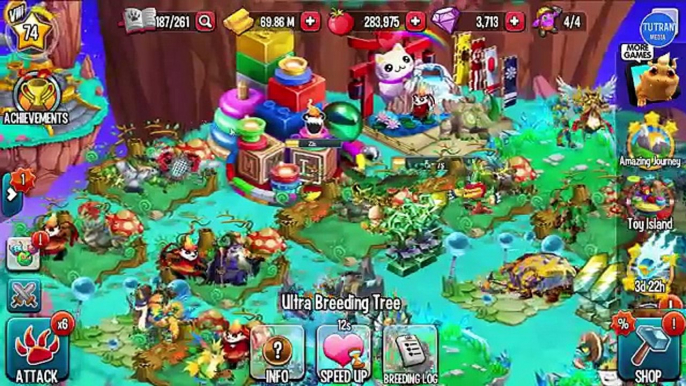 Monster Legends - Get Rockovan monster - Toy island #1