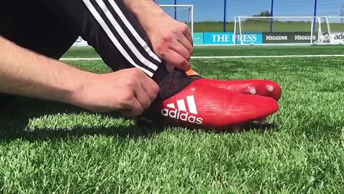How to Cut Purechaos to REMOVE LACE COVER on adidas X16+ Football Boots