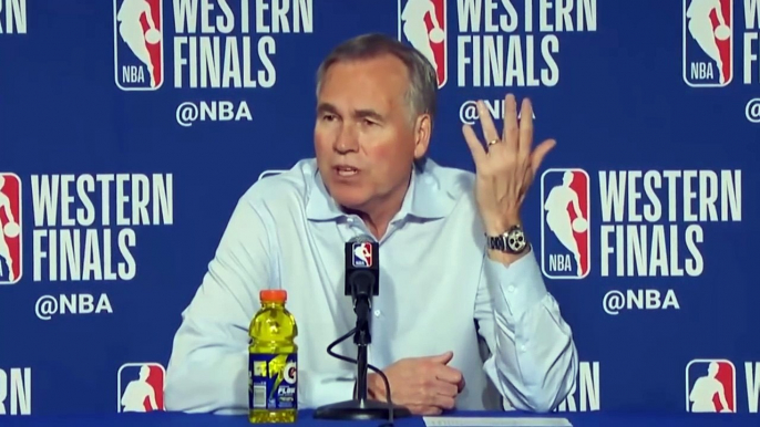 Mike D'Antoni postgame interview / Rockets vs Warriors Game 6