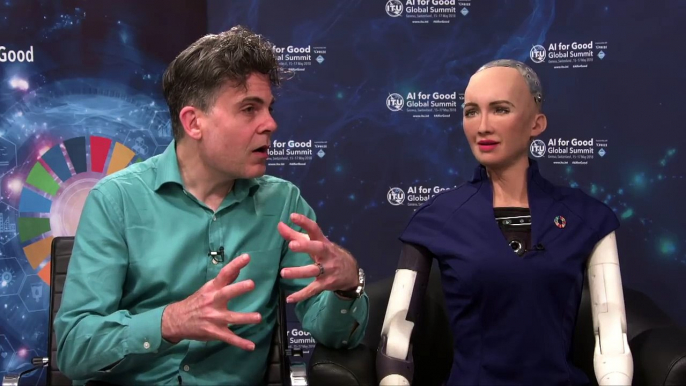 AI FOR GOOD 2018 INTERVIEWS: DAVID HANSON, Founder and CEO, Hanson Robotics, and SOPHIA