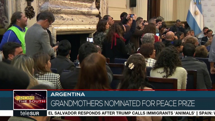 Grandmothers of Plaza de Mayo nominated for Nobel Peace Prize