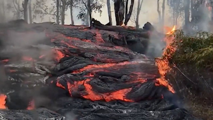 Road Closures Continue in Hawaii as Lava Blocks Routes