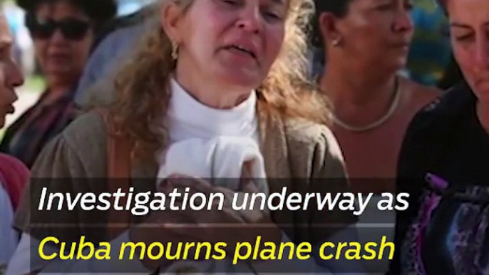 Investigation underway as Cuba mourns plane crash