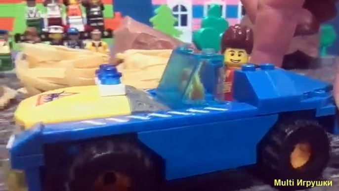 Мультики про машинки. ЛЕГО гоночные машинки. Lego City Street Race.