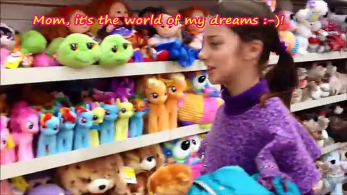 VLOG : В МАГАЗИНЕ ИГРУШЕК . TOY SHOP .