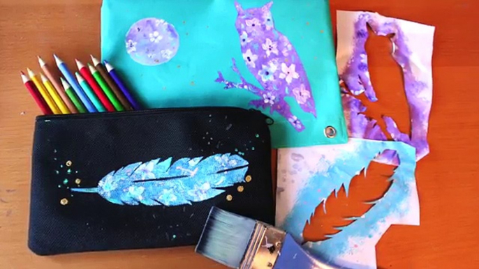 DIY Pencil Case Designs | Back to School BUDGET ART