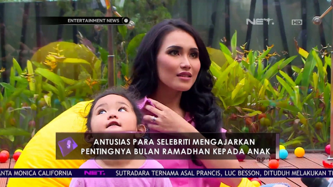 Antusias Para Selebriti Mengajarkan Pentingnya Bulan Ramadhan Kepada Anak