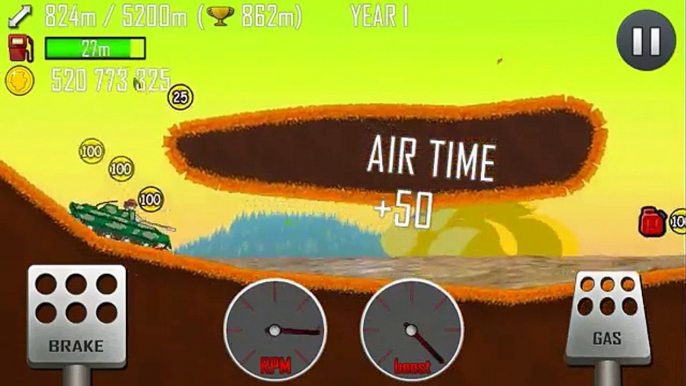 Hill Climb Racing- TANK- Gameplay great make for Kid #82