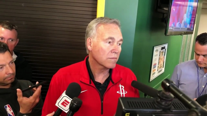 Mike D’Antoni discusses adjustments his team will need to make heading into Oracle Arena and more