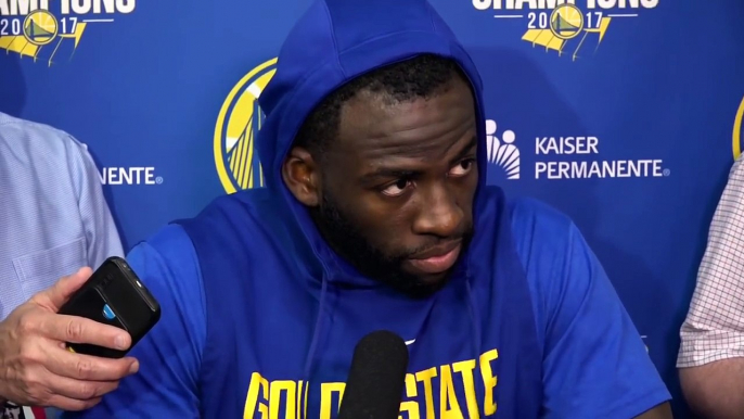 Draymond Green shares his excitement for Game 3 and more