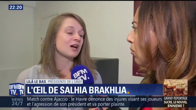 Réprésentante de l'Unef voilée: "Elle restera en charge de l'Unef à Paris IV", réagit la présidente du syndicat