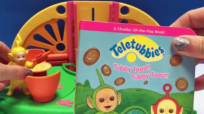 TELETUBBIES Toys Read Along TUBBY TOAST Board Book