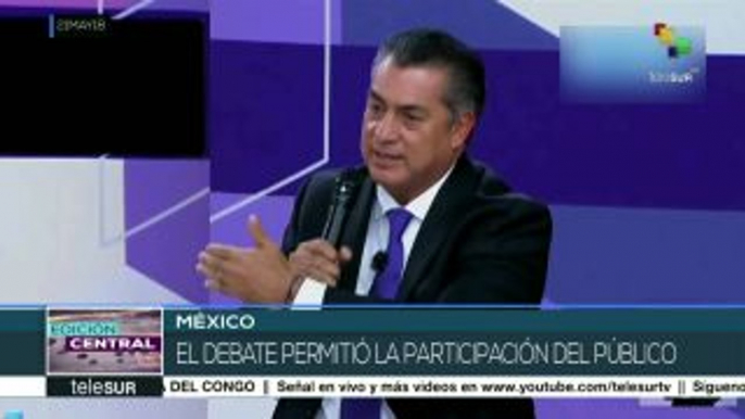 Entre insultos candidatos exponen propuestas en México