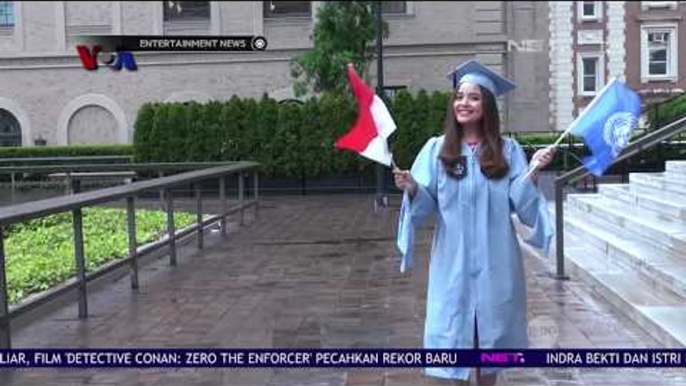 Tasya Kamila Lulus Dari Pendidikan S2 Di Universitas Columbia, Amerika Serikat