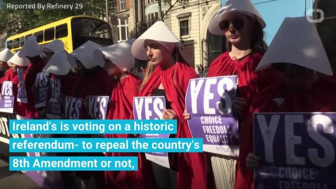 Irish Are Flying #HomeToVote In Historic Abortion Referendum