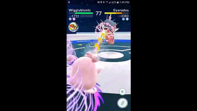 Pokémon GO Gym Battles Level 7 Gym Exeggutor Alakazam Gengar Vileplume Muk Pidgeot Machamp & more