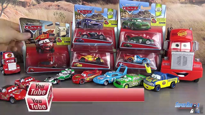 Disney Cars Voitures Métal Die Cast Flash McQueen Dinoco Transforming Lightning McQueen Jouet Toy