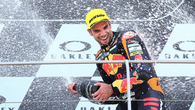 Miguel Oliveira volta a ser feliz em Mugello