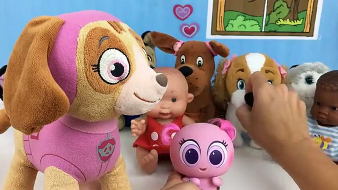 Patrulla canina juguetes español NUEVOS KSI MERITOS Y PAW PATROL BEBES CACHORROS JUEGAN HABITACION