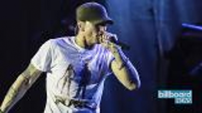 Eminem Closes Out Day Three of Governors Ball, Shouts Out 'Wifey' Nicki Minaj | Billboard News