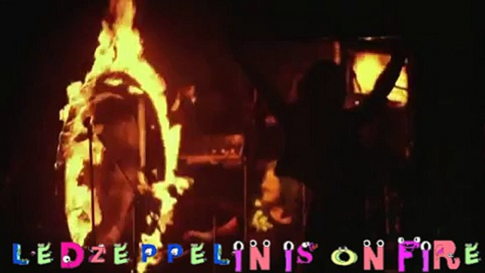 BONZO FIRE GONG 2 Led Zeppelin ★ The Song Remains The Same ★ Film ★ 1976 MP4 titled  Gif