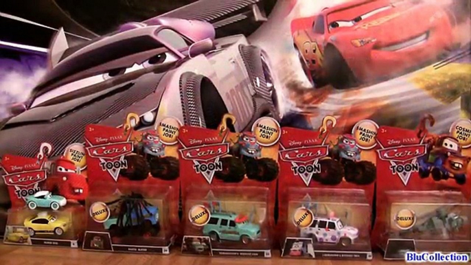 5 Cars Toon Diecast iScreamer Rodney the Rocker Heavy Metal Mater Tormentor Disney Pixar toys