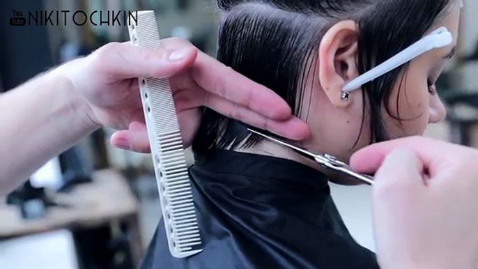 creative short womens haircut tutorial