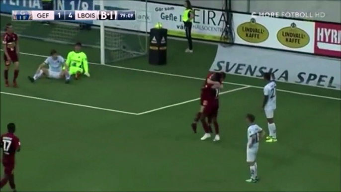 1-5 Dennis Olofsson Goal Sweden  Superettan - 28.05.2018 Gefle IF 1-5 Landskrona BoIS