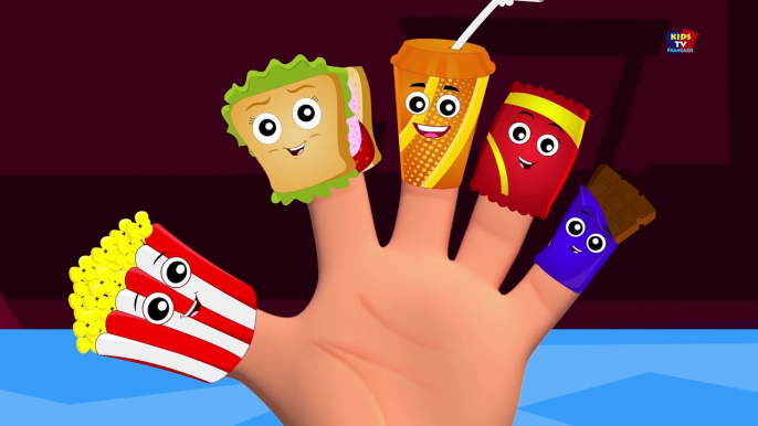 famille doigt alimentaire - Rimes enfantines - Finger Family For Kids - Food Finger Family Rhyme