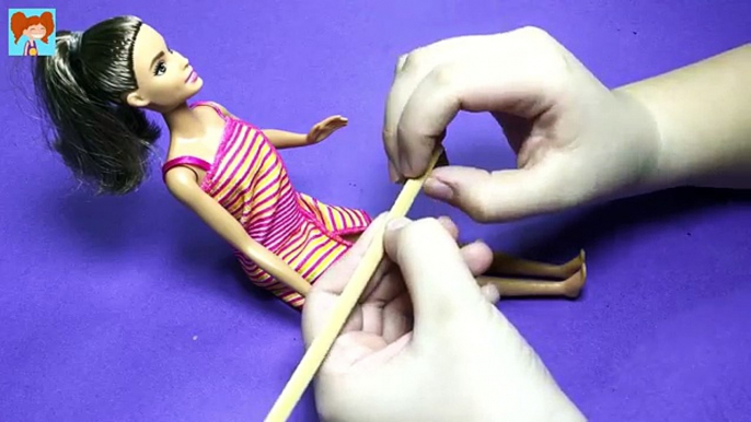 Barbie Diş Fırçası Ve Macunu Yapımı - Kendin Yap Barbie Evi Banyo Eşyaları - Oyuncak Yap