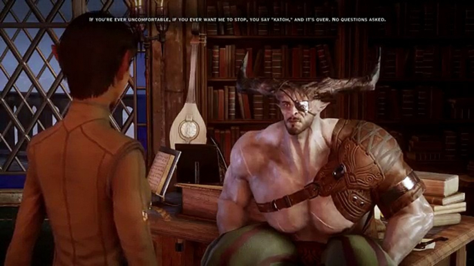 Dragon Age: Inquisition - The Iron Bull Romance Scenes