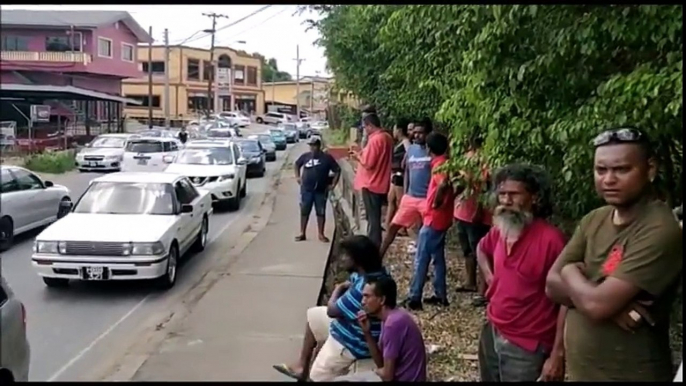 A MOTHER'S SCREAMS Not two minutes away from the Gasparillo Police Station, another citizen has met death at the hands of criminals. Water melon vendor Brandon