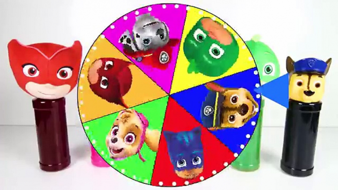 Paw Patrol and PJ Masks Slime Heads Game - Trolls Toys, Boss Baby | Ellie Sparkles