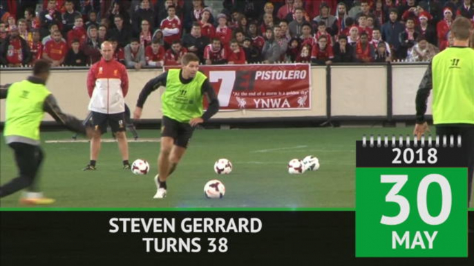 Born this Day: Steven Gerrard turns 38