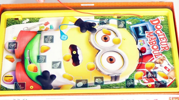 OPERATION en URGENCE pour LES MINIONS - JEU du DOCTEUR MABOUL LES MINIONS - Démo Jouets